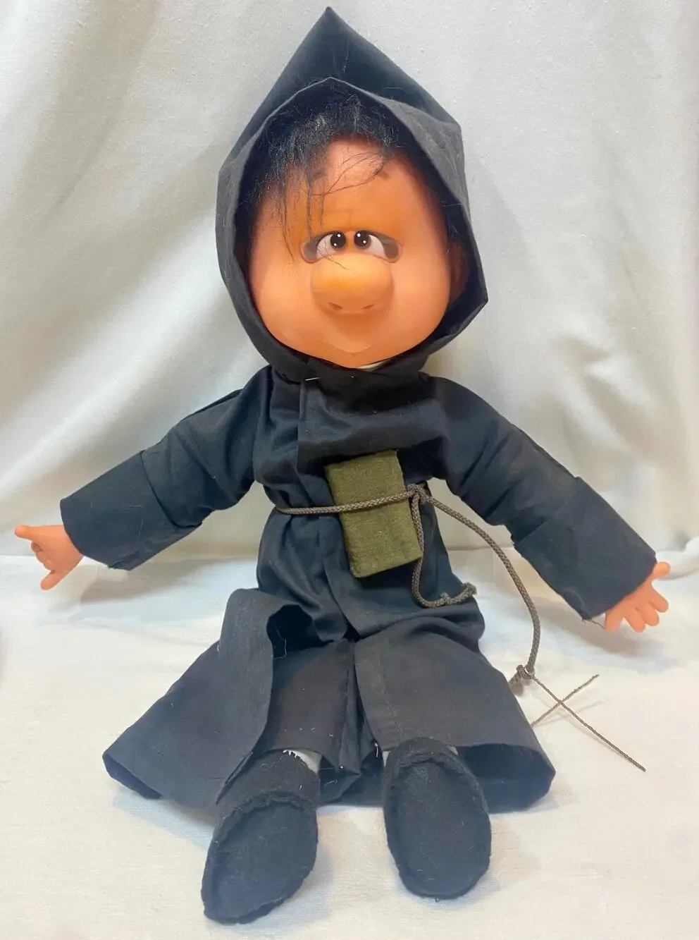 Vintge Thumb Sucker Monk Priest Doll Rare 18